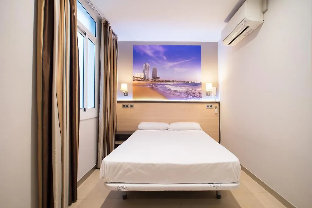 ** Pensión Hostal Las Flores Ramblas Barcelona España