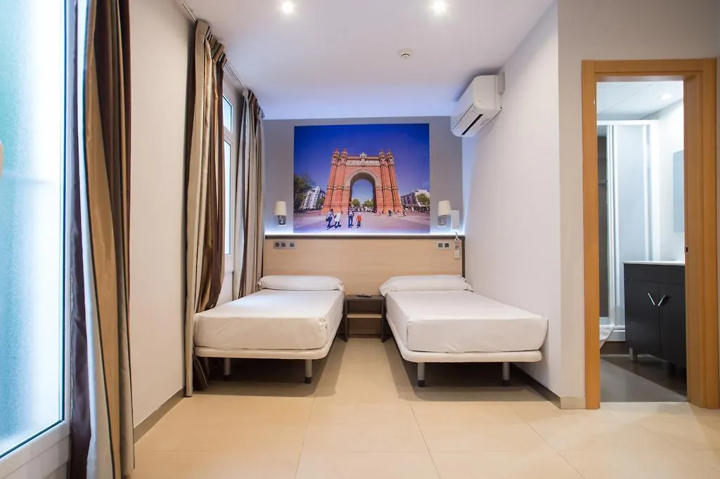 Hostal Las Flores Ramblas Barcelona Pensión