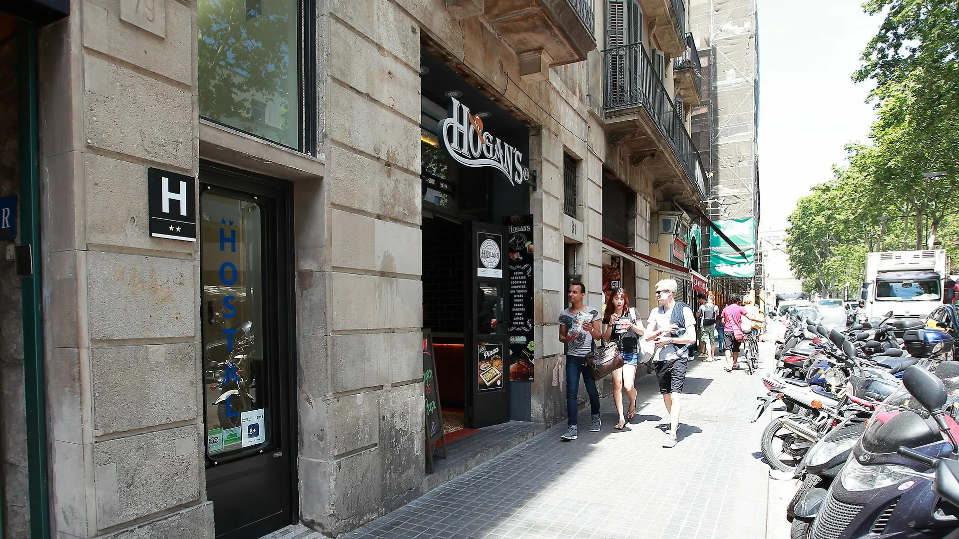 Hostal Las Flores Ramblas Barcelona 2*,